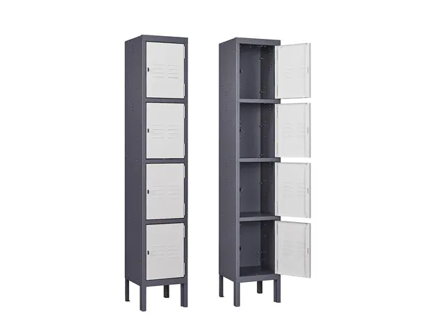 Taquillas metálicas de 4 puertas